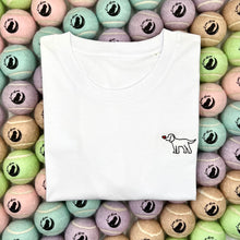 Load image into Gallery viewer, Embroidered T-Shirt - Doodle