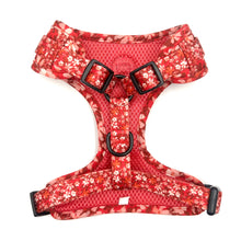 Load image into Gallery viewer, Burgundy Blooms Harness