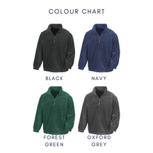 Load image into Gallery viewer, Quarter Zip Fleece - Pine Trees