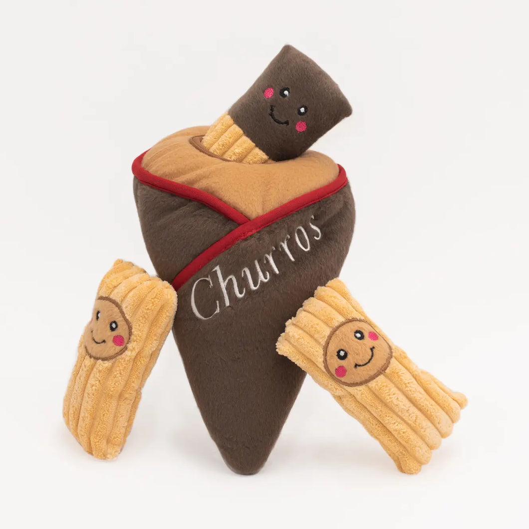 Churros burrow toy