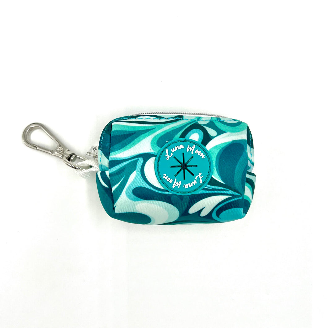 Seafoam Swirl Poop Bag Holder