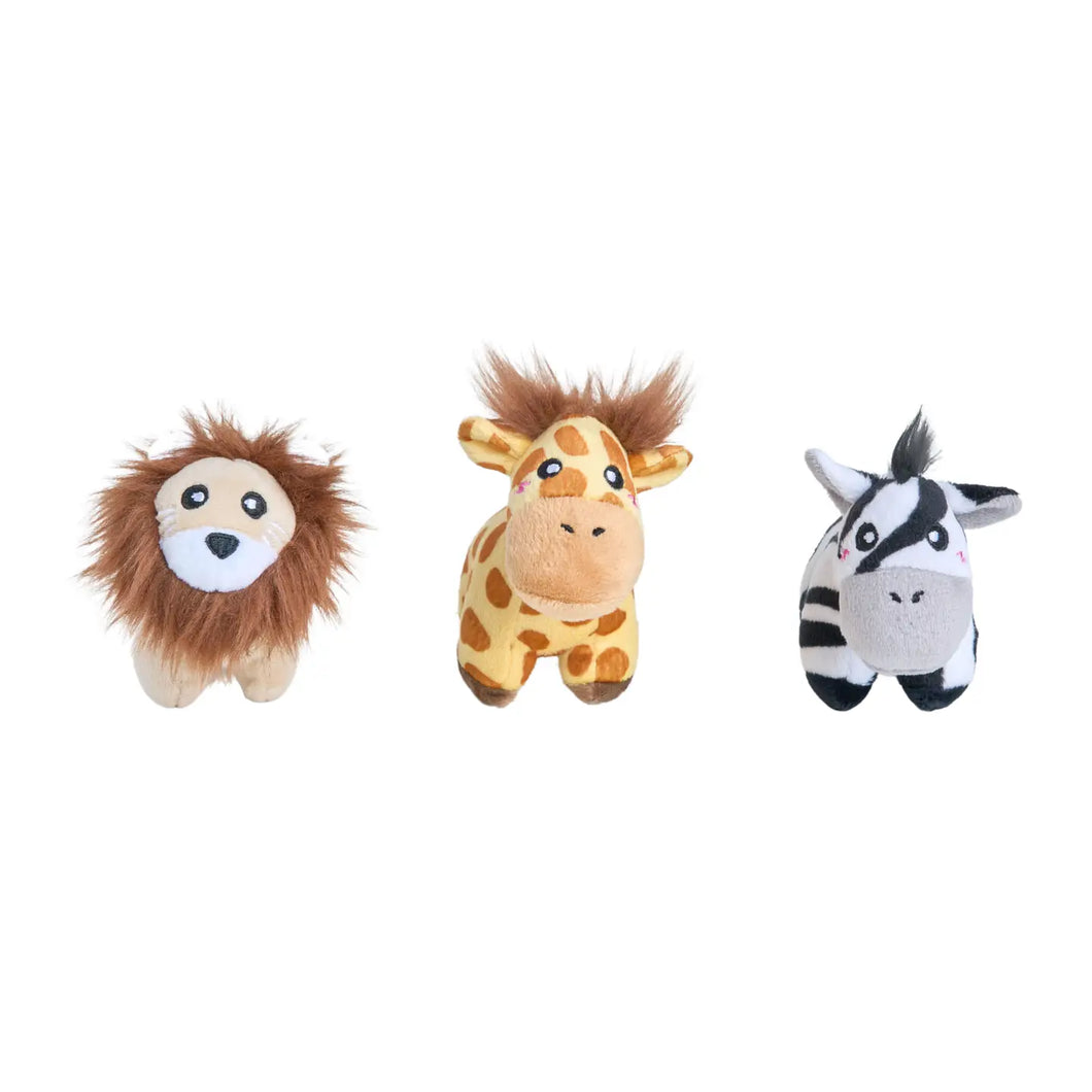Safari trio of toys