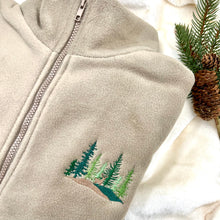 Load image into Gallery viewer, Full Zip Fleece - Woodland Walks
