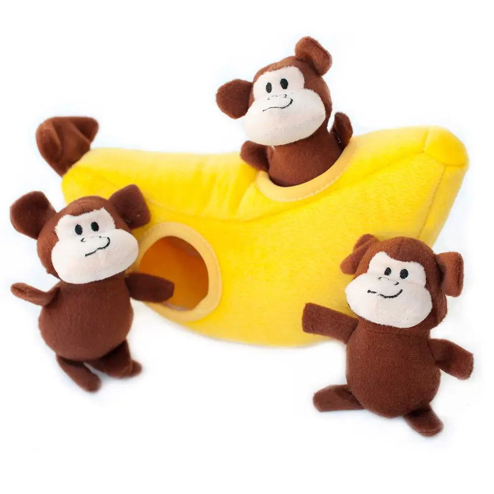 Monkey ‘n’ Banana burrow toy