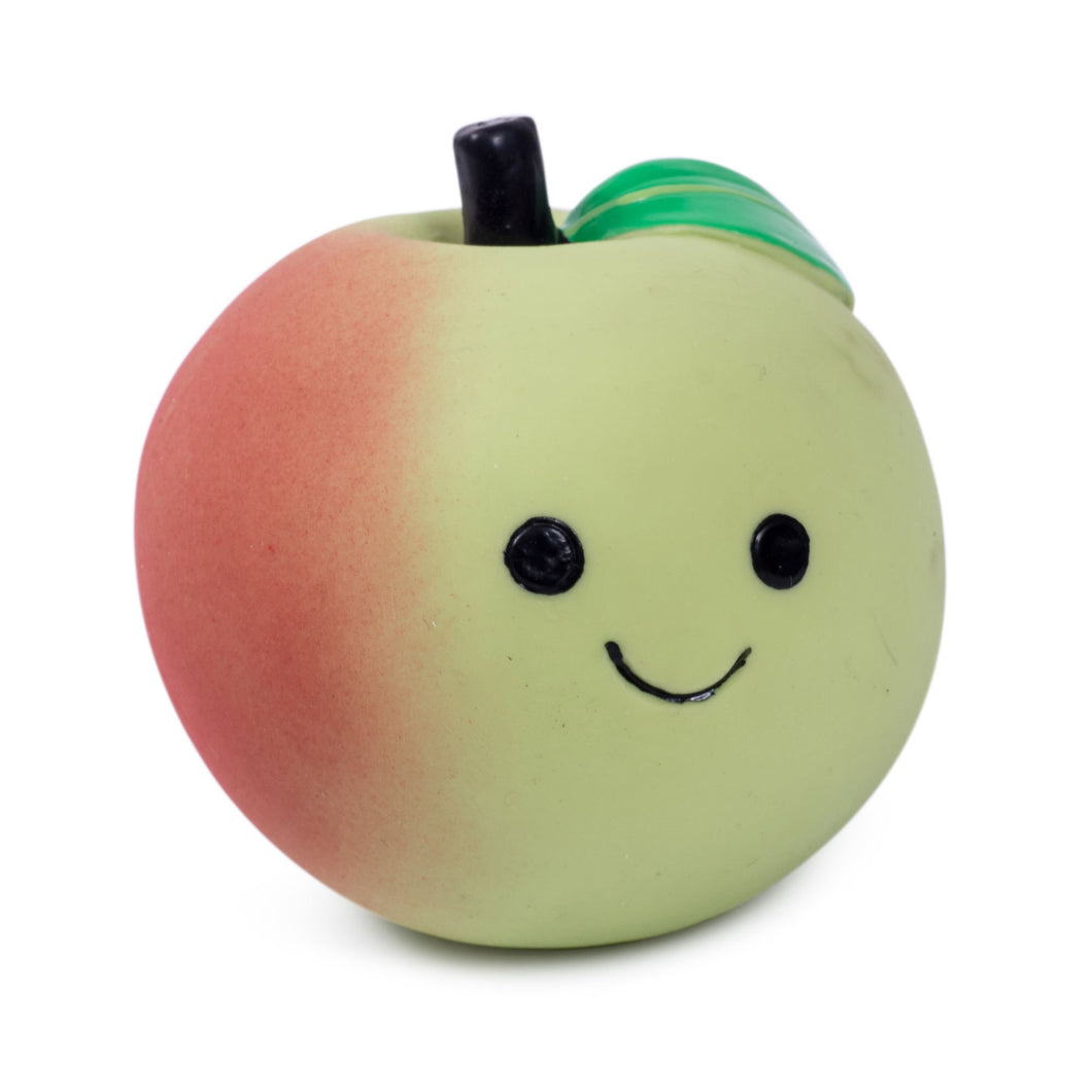 Squeaky Apple Latex Dog Toy