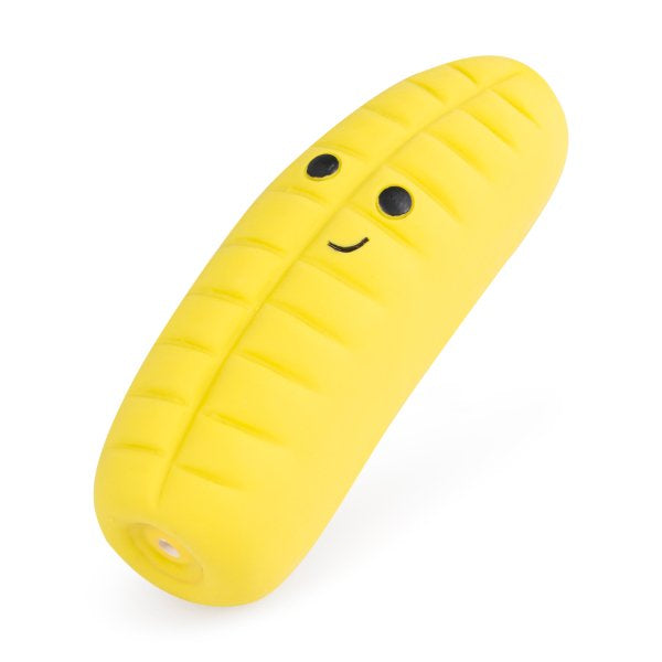 Squeaky Foam Banana Latex Dog Toy