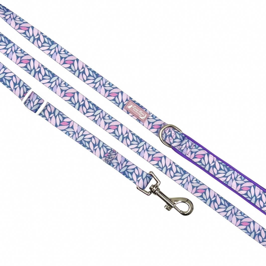 Lavender Leaves Adjustable Lead