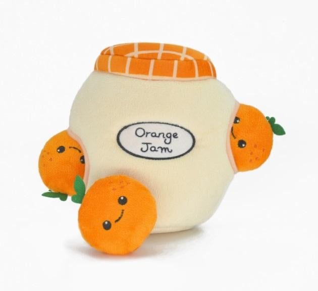 Orange Jam Dog Toy