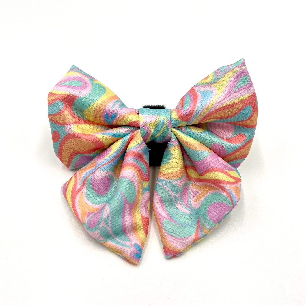 Sorbet Swirl Sailor Bow